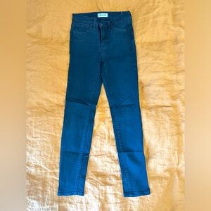 Madewell black road tripper jean sz 26